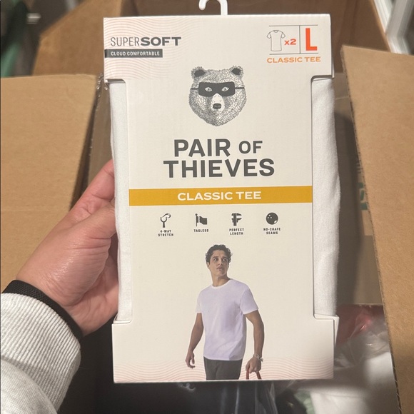 Pair of Thieves Other - Pair of Thieves Men's 2 pk CLASSIC TEES Undershirts T-Shirt Super Soft Crew Neck